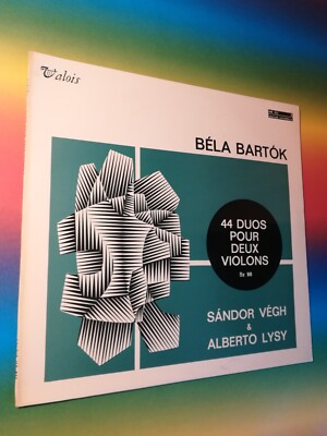 Bela Bartok 44 Duos for Two Violins/S.Végh&A.Lysy/ LP/R714