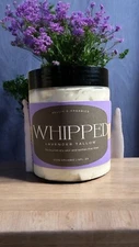 Whipped Tallow, All-Natural Grass Fed Beef Tallow Cream- 8 oz
