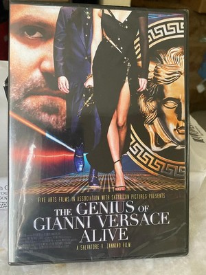 THE GENIUS OF GIANNI VERSACE ALIVE DVD (IN HAND. SHIPS FAST!)