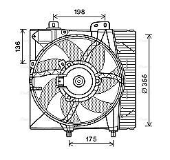 PE7550 AVA Fan FIT CITRO?N C2 (2004) 1.1