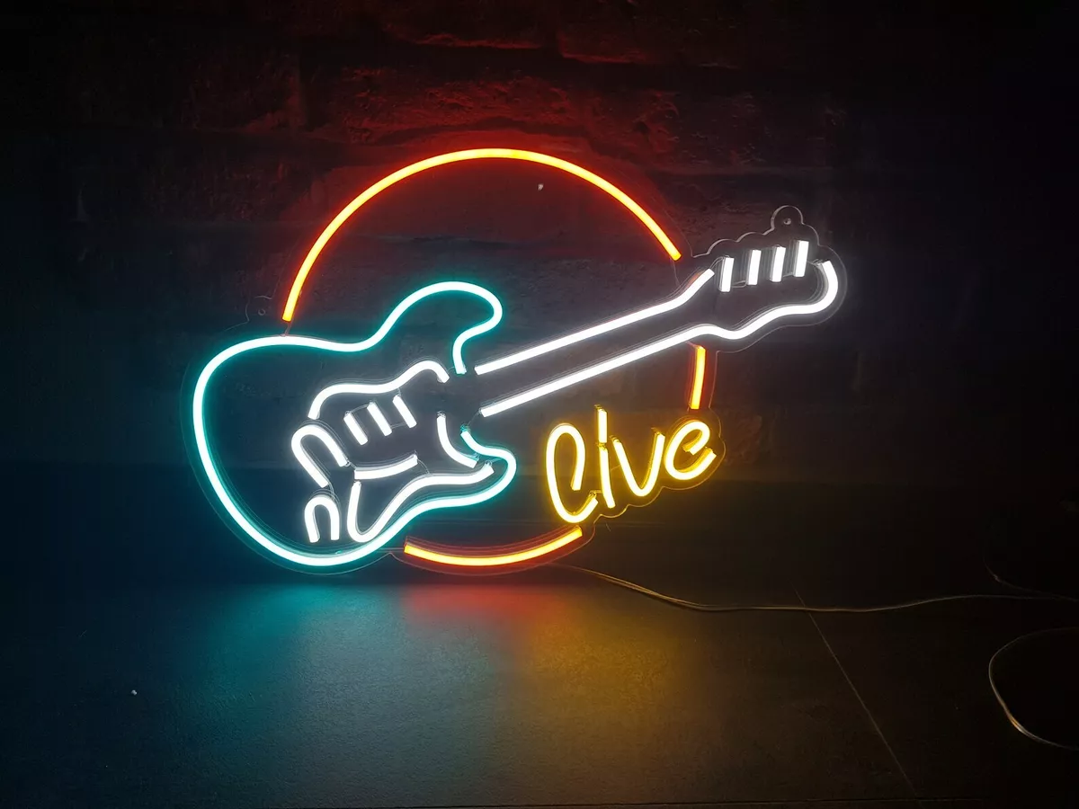 Live Music Neon Sign