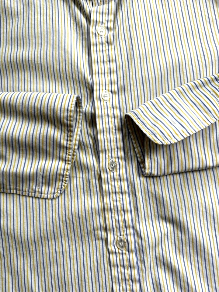 Lord's Burlington Arcade De Colección Camisa de vestir London para hombre 17,5 puños franceses a rayas Foto 3 de 4