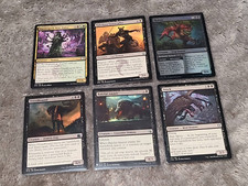 MTG Demon x6 Daemogoth Woe Eater,Hezrou(FOIL)DreadHound,Baleful Ammit,Vrock