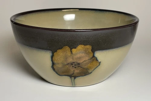 Pfaltzgraff Painted Poppies Cereal Bowl Stoneware 8.75”