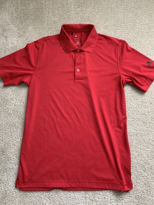 Adidas Mens Puremotion Golf Polo Red 