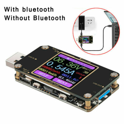 A3/A3-B USB Power Meter Tester bluetooth Type-C LCD Display Multimeter Voltmeter