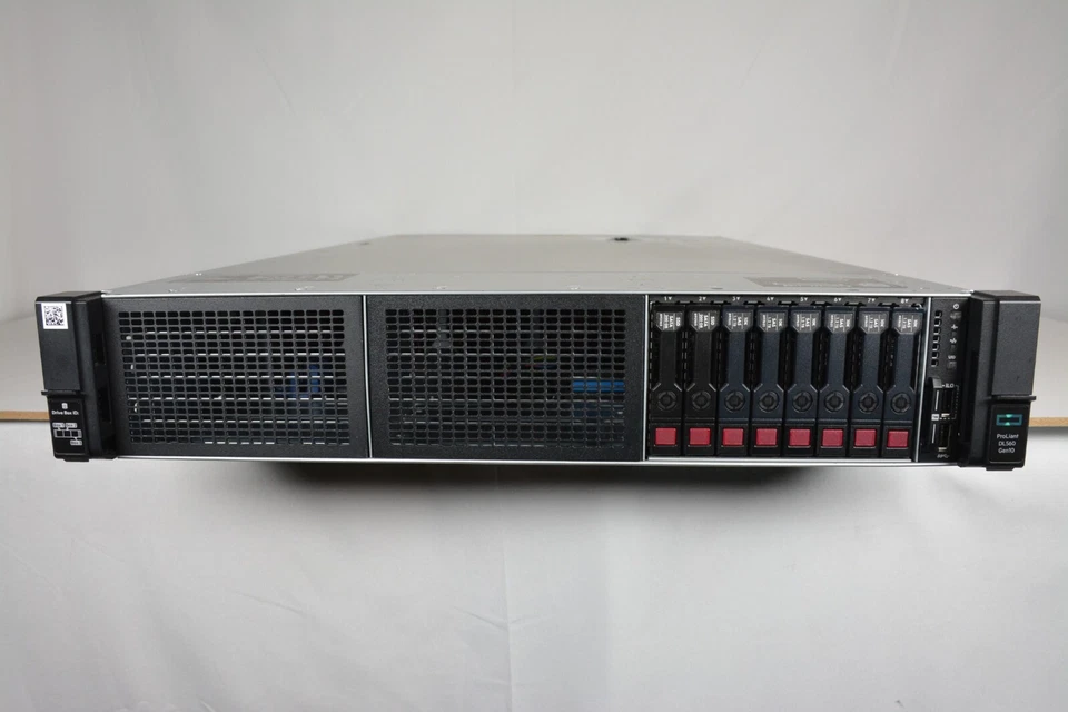 HP DL560 G10 Gen10 4x XEON GOLD 6140 72C 2.30GHz 512GB 8x800GB 12Gbps HP SSD - Image 2 of 4