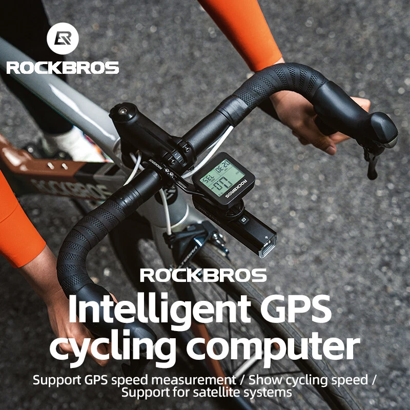 ROCKBROS GPS Bike Computer Waterproof Wireless Speedometer Professional - Image 4 of 4
