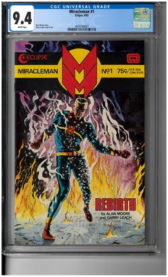Miracleman #1 CGC 9.4 (White pages)