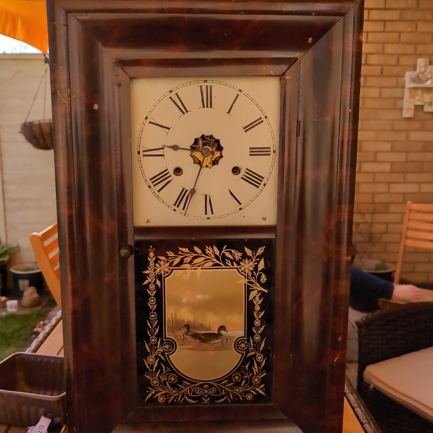 Antique Wall Clock, Jerome & Co New Haven, Connecticut ,USA. Spares