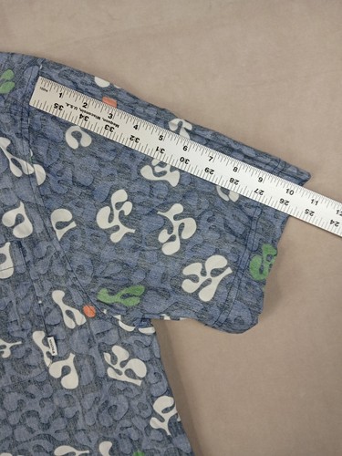 Nixon XL Mens Shirt Slim NWT Casual Floral - Picture 8 of 12