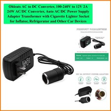 AC to DC Converter, 100-240V to 12V 2A 24W AC/DC Converter, Auto AC/DC Power ...