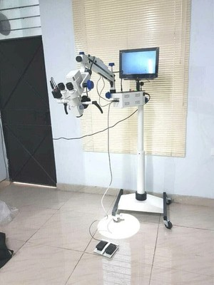 5 STEP ENT Multidisciplinary Surgical Microscope. Neurosurgery, Spine and Crania