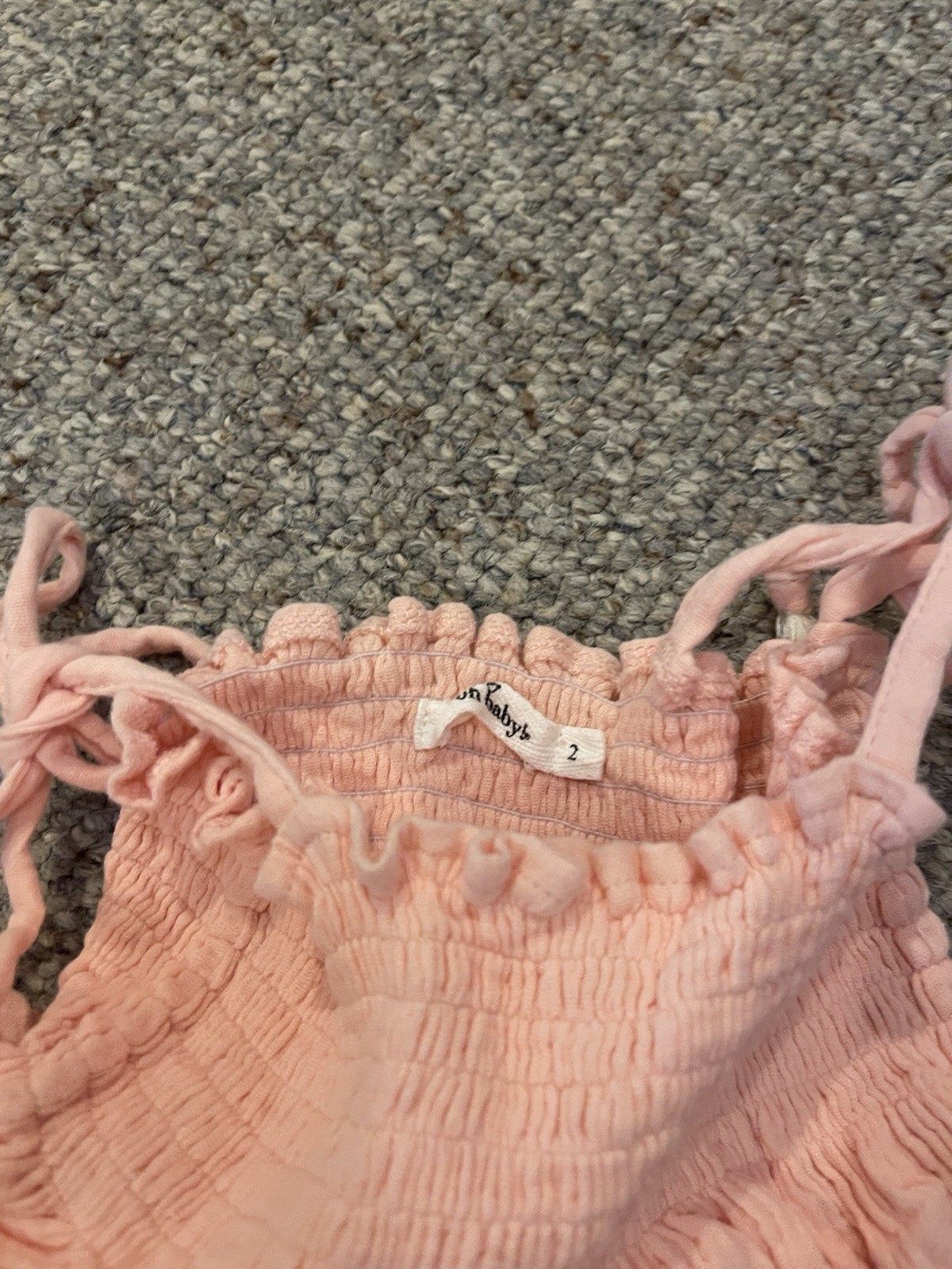 Oh Baby! Toddler Girl Pink  Boutique Dress