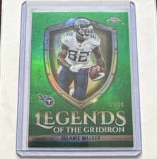 2025 Topps Chrome Legends of the Gridiron Delanie Walker /99 #LOG-30 Titans  