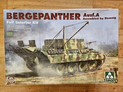 1:35 Bergepanther Ausf. A Full Interior - Takom 2101