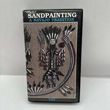 Sand Painting   A Navajo Tradition VHS, NTSC David Peters Navajo Nation RARE 