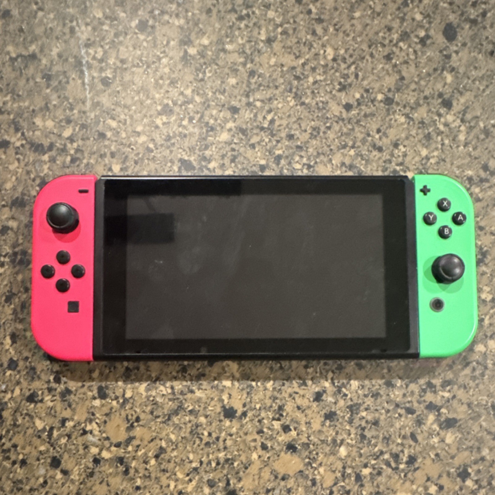 Nintendo Switch Console Black Neon Red/Green Joy-Con with Pro Controller