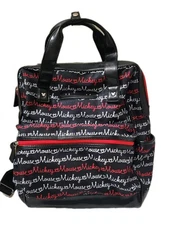 Disney Baby Mickey Mouse Multi-Pockets Diaper Bag Backpack With Changing Pad