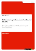 Dilan Demir | Diskriminierung In Deutschland Am Beispiel Pegida | Taschenbuch