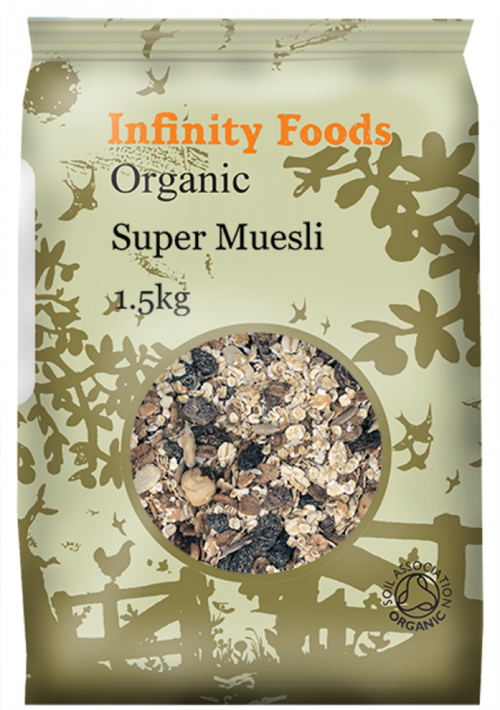 Infinity Foods Organic Super Muesli 1.4KG