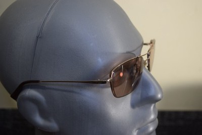Marchon BRIGADE Eyeglasses 58 18 135 Full Rim Gold Aviators