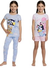 Bluey Kids 4 Piece Pj Set Pajamas 4T - NWT