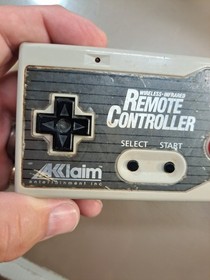 Nintendo NES Acclaim Wireless Infrared Remote Turbo Controller Tested Works 