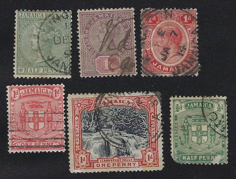 Stamp Jamaica Old 1860 - 1911 used   (TS)