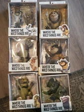 Set of 6 McFarlane Toys Where The Wild Things Are Action Figures NIB