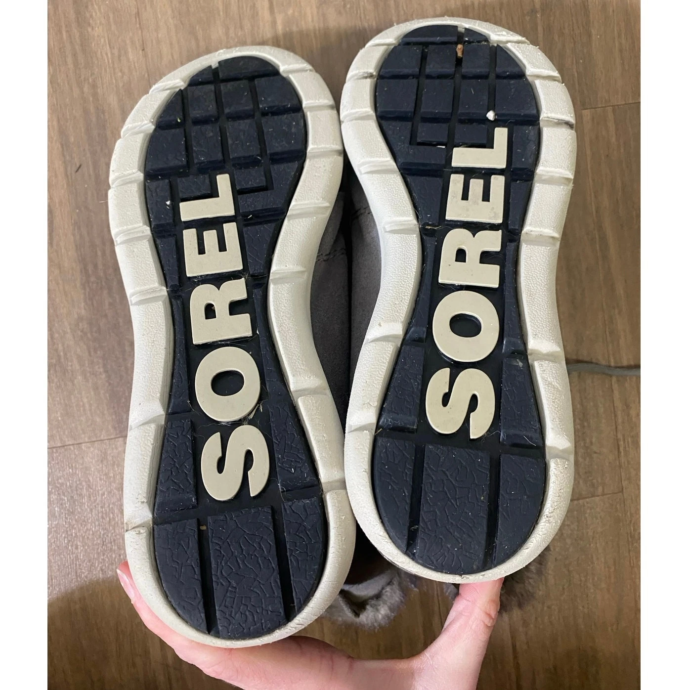 sorel waterproof fur trimmed lace up boots