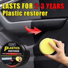 100g Car Plastic Restorer Coating Polish Agent Auto Rubber Exterior Repair Clean