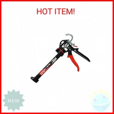 Red Devil 3989 9" Extreme Duty Caulk Gun - Hand Caulking Gun - Thrust Ratio 26:1