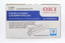 OKI 43460203  /  DRUM CYAN TYPE C9 P/3400/C3530MFP