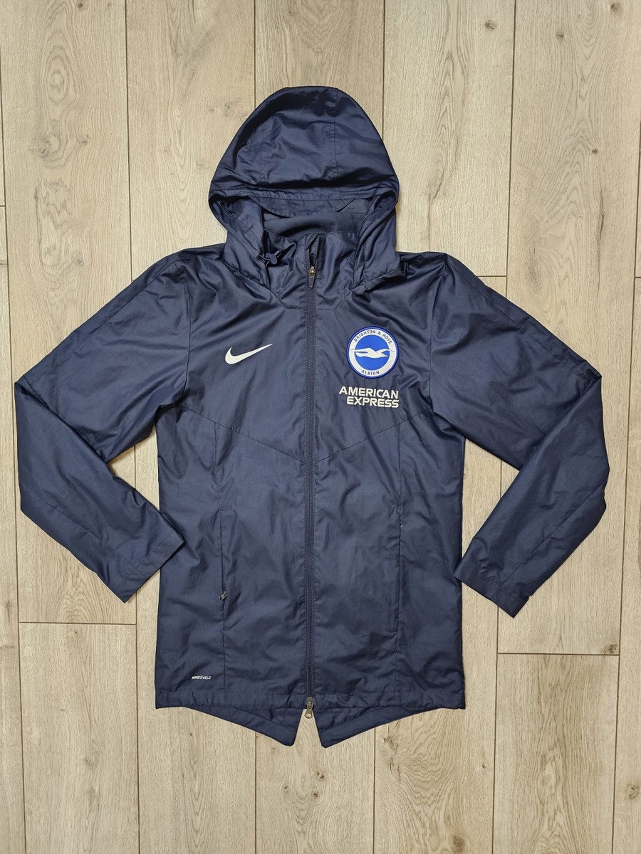 NIKE　Brighton　プレミアリーグ　ブライトン　ナイロンジャケット NIKE MEN'S FC BRIGHTON & HOVE ALBION 2019/2020 JACKET SOCCER