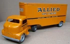 Tonka Allied Van Lines Semi Truck 1950's Pressed Steel Original Old Toy