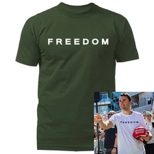 Charlie Kirk True Patriot Freedom T-shirt
