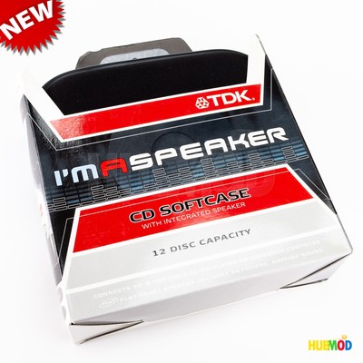 コン・ユ a letter for you CD&MONSTER SPEAKER TDK I'M A SPEAKER 12 CD Soft-Case w/ Built-in Speaker Out-Loud