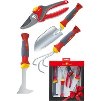 Wolf Garten P261 KleingeräTe-Set 4-Tlg Gartenschere Kelle Grubber Fugenkratzer