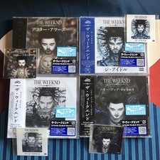 The Weeknd lot of 4 Japan import CD After Hours The Idol Dawn FM Hurry Up