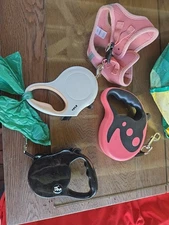 3 Retractable Dog Leashes