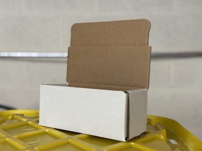 450 Pcs - 7 x 3 x 3 White Corrugated Shipping Mailer Packing Box Boxes