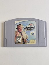 Madden NFL 2000 N64 (Nintendo 64, 1999) Authentic, Cartridge Only, Tested