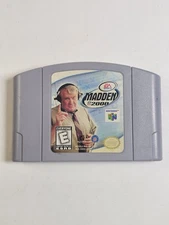 Madden NFL 2000 N64 (Nintendo 64, 1999) Authentic, Cartridge Only, Tested