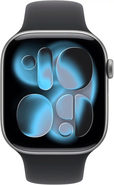 Apple Watch Series 11 42mm GPS Gris Espacial con Correa Deportiva Negra Talla S/M MEQW4LW/A 3