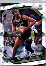 2025 Panini Prizm WNBA #48 Teaira McCowan Ice Prizms