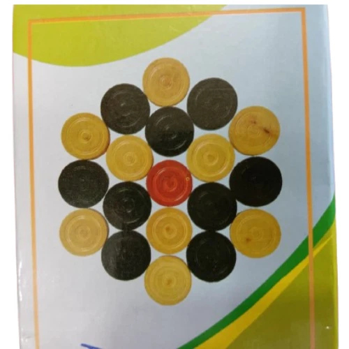 Carrom Coins Set with Free Striker | Wooden Carrom Board Game Accessories - Image 4 of 4