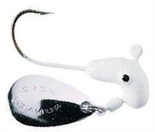 Blakemore 153-001 Road Runner Jig Head 1/8 oz White 4CT