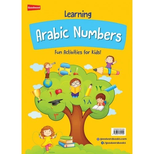 Learning Arabic Numbers: Fun Activities for Kids - (Colour - Paperback)