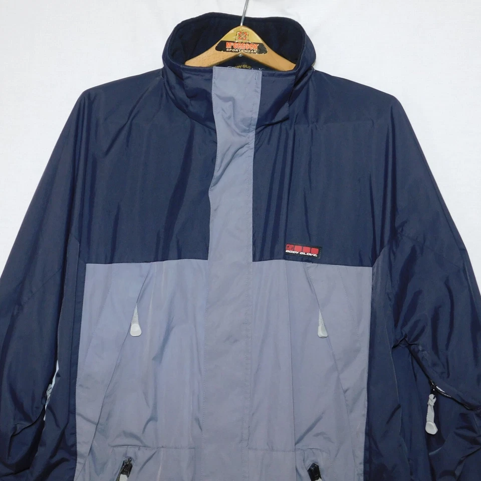 Vintage 1990s BODY GLOVE 6417 Lined SKI SNOWBOARDING Athletic Jacket Men's XL - Изображение 4 из 4